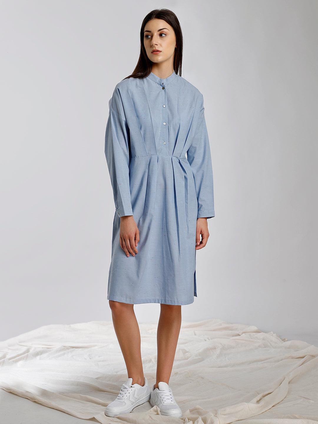 PLEATED DRESS