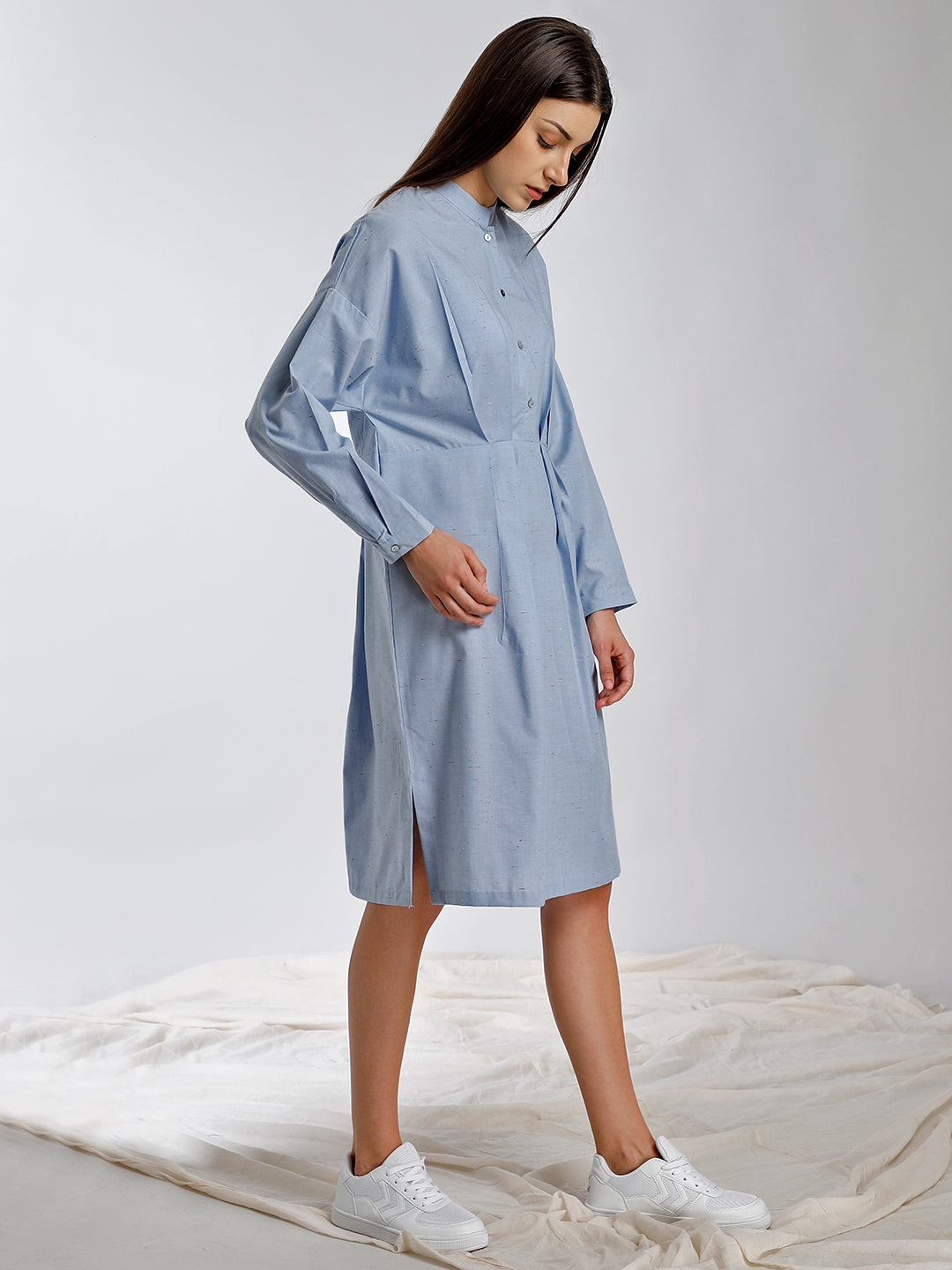 PLEATED DRESS