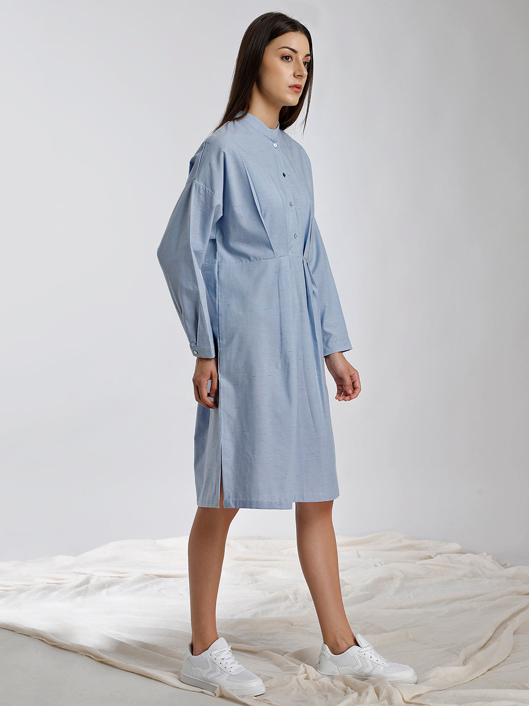 PLEATED DRESS