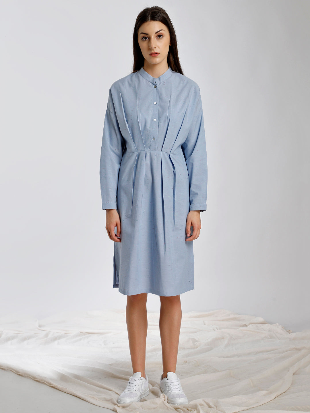 PLEATED DRESS