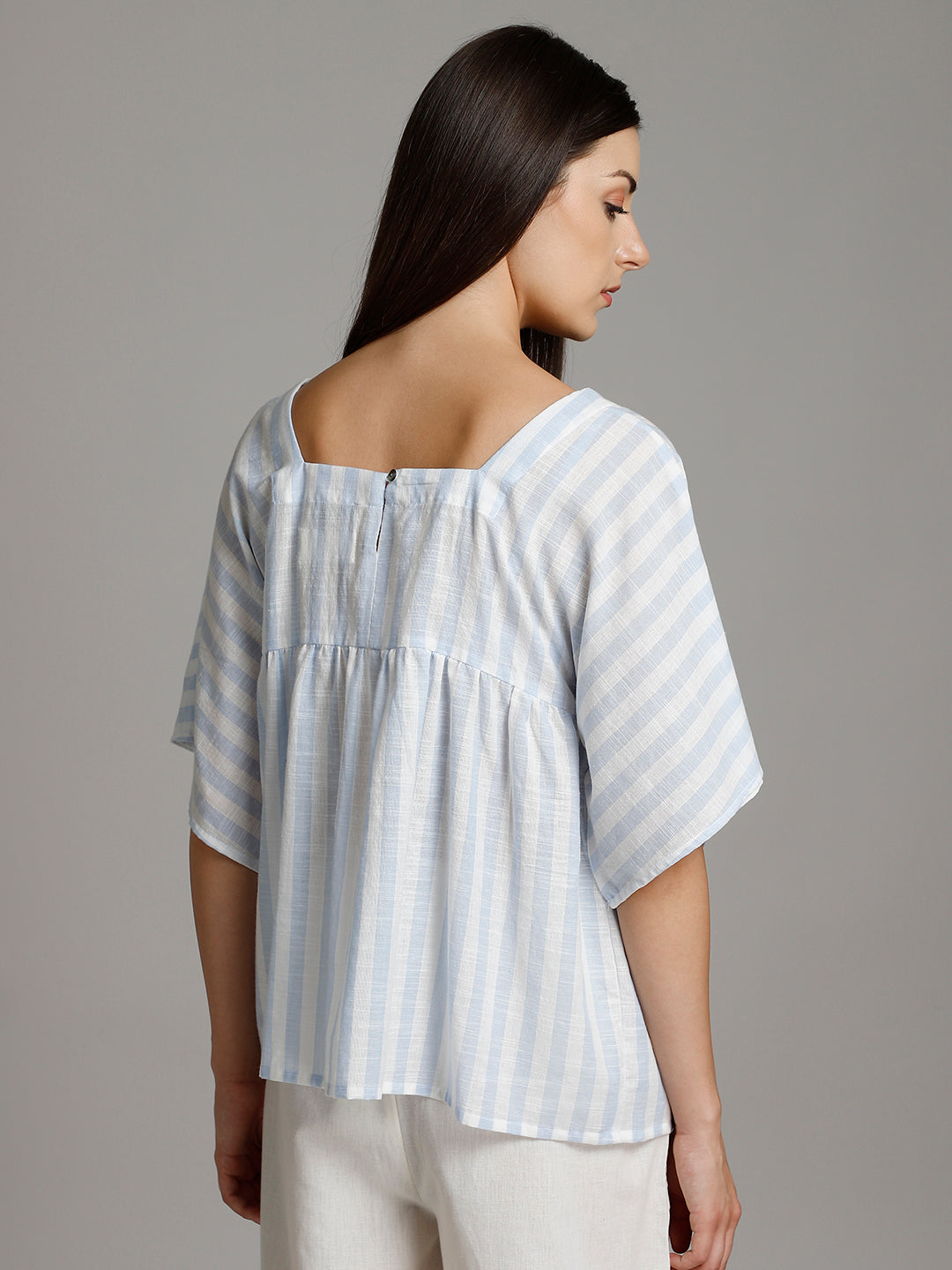 EASY STRIPED BLOUSE