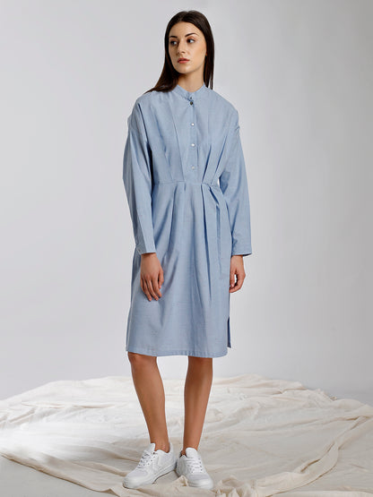 PLEATED DRESS