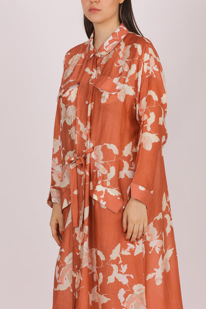 BLOSSOM GARDEN SHIRT DRRESS