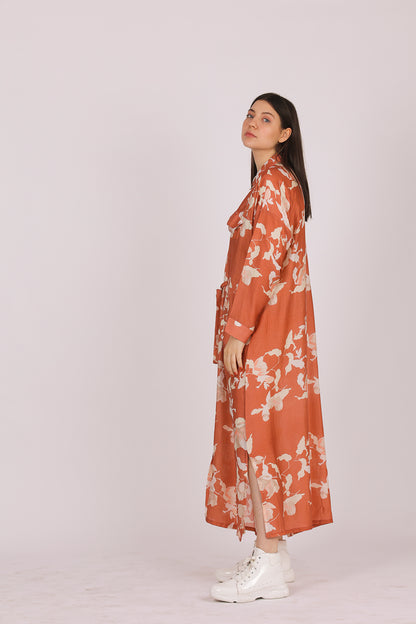 BLOSSOM GARDEN SHIRT DRRESS