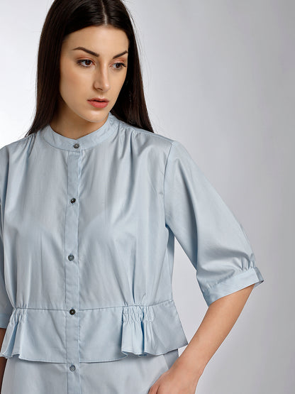 FRONT GATHERED DRESS